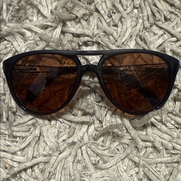 Serengetti Black Sunglasses with Brown Lenses Made in Italy - Picture 10 of 10
